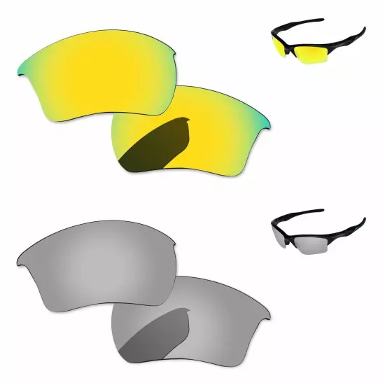 Lensology Polarize Replacement Lenses For-Oakley Half Jacket 2.0 XL OO9154-Opt