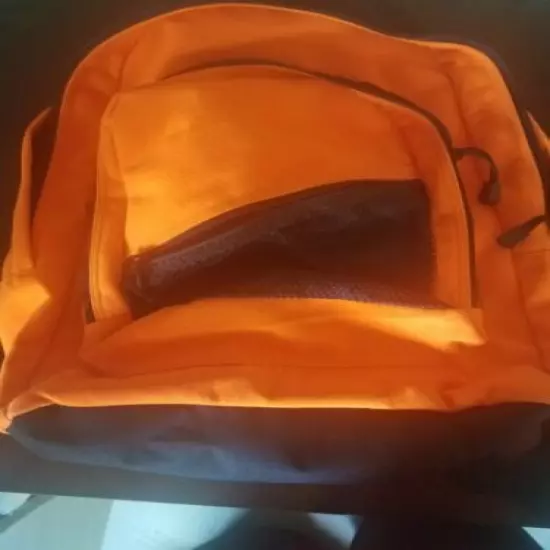 orange backpack hunting