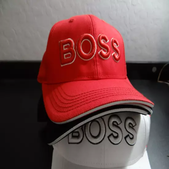 Hugo Boss NWT Cap Choose Red, White, Navy Blue, White ONE SIZE FREE SHIPPING