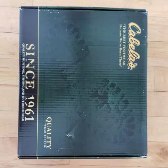 Cabela's Hip Waders, 11, New In Box, 3 Forks Lug Sole