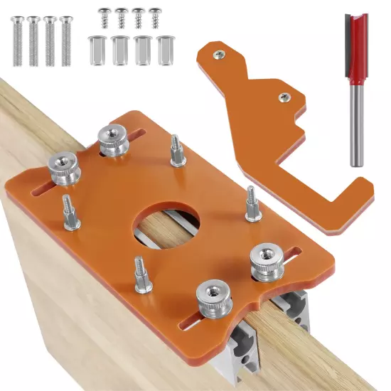 Trimming Machine Slotted Bracket Invisible Fastener Slotting Bracket Wood bevqE