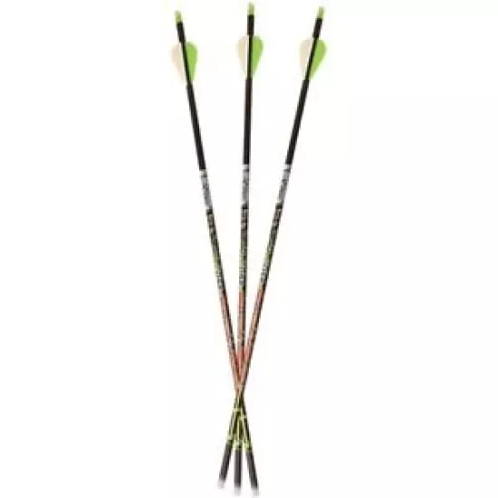 Carbon Express 51175 Adrenaline 350 Spine Assault Vanes Arrows (6 Pack)