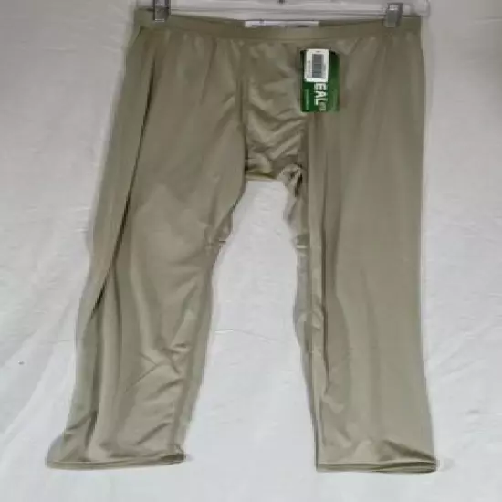 NWT Milliken Military Medium Sand Lightweight Long Johns Base Layer Pants