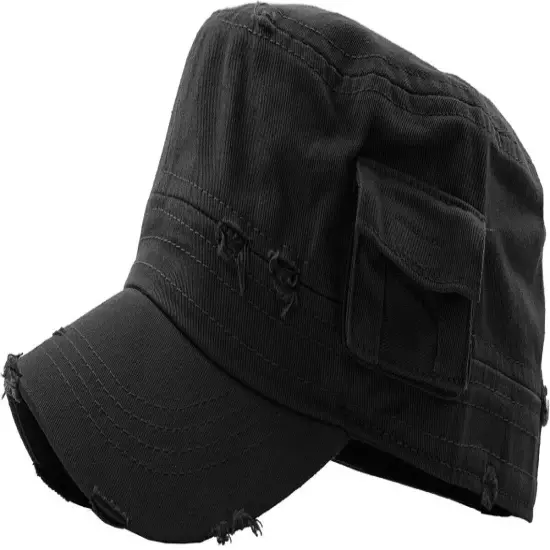 Military Hat Army Cadet Patrol Castro Cap Men Women Golf Driving Summer Castro