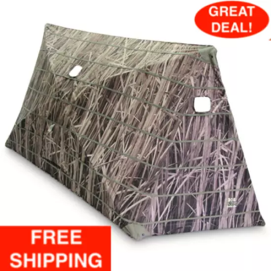 Waterfowl Hunting Hub Panel Blind | Portable Lightweight Field Birds Gun Rests