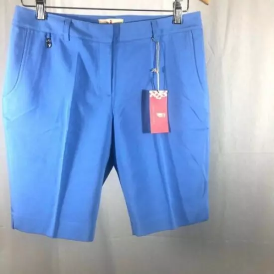 Sport Haley Clara Solid Golf Shorts Sky Blue