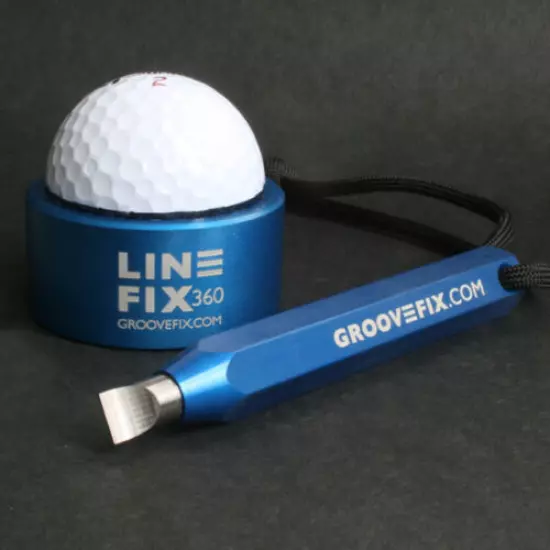 GOLF BALL LINE MARKER & GOLF GROOVE SHARPENER BUNDLE