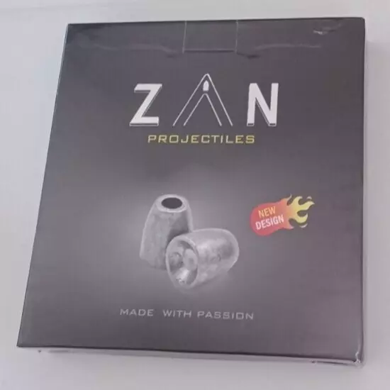 ZAN Projectiles Slug HP .218 Cal, 33 gr, 200 PCS & 30.5 gr 200 pc - Airgun Slugs