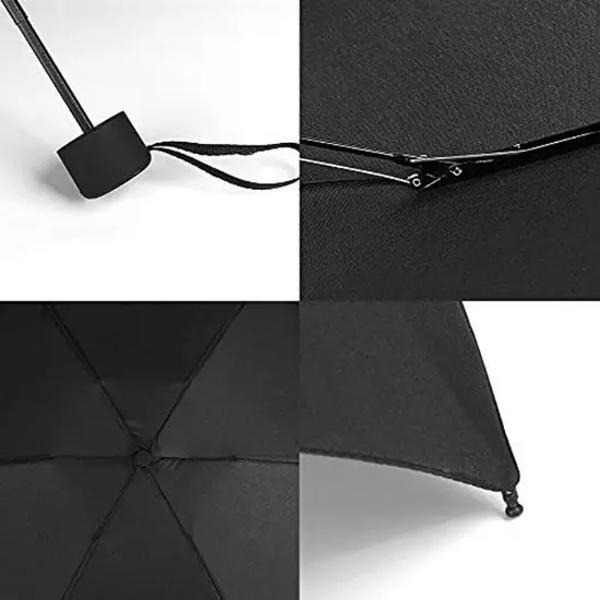 Travel Umbrella Mini Umbrellas for Rain Sun&Rain Lightweight Compact Umbrella