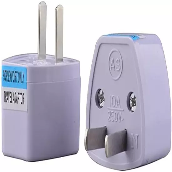 Travel Power Adapter, High Performance Universal UK EU AU to US Plug Adapter Con