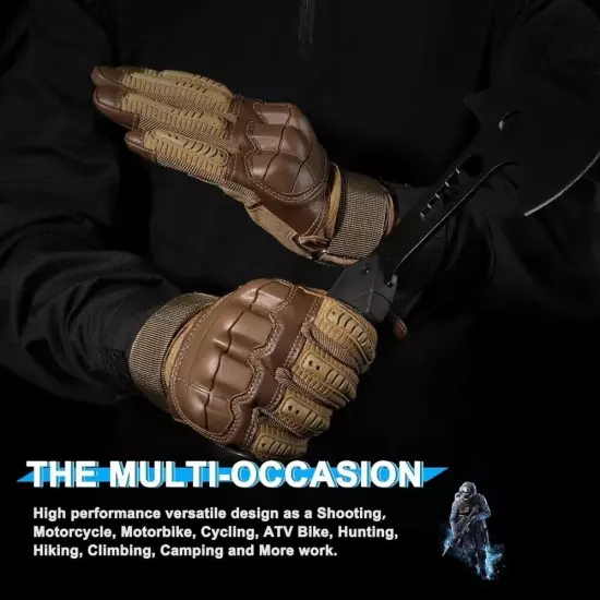 Tactical Gloves Touchscreen Motorcycle Gloves for Sports Airsoft Hunting Hiking