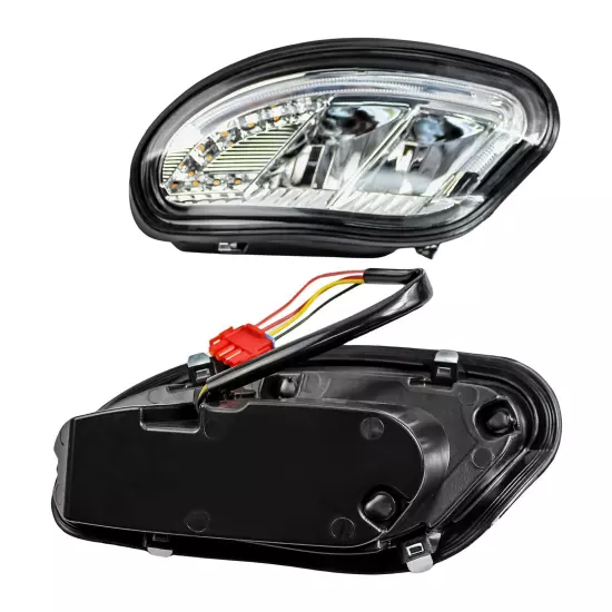 Golf Cart Full LED Headlight Kit with LED Tail Lights 2014-Up EZGO TXT T48