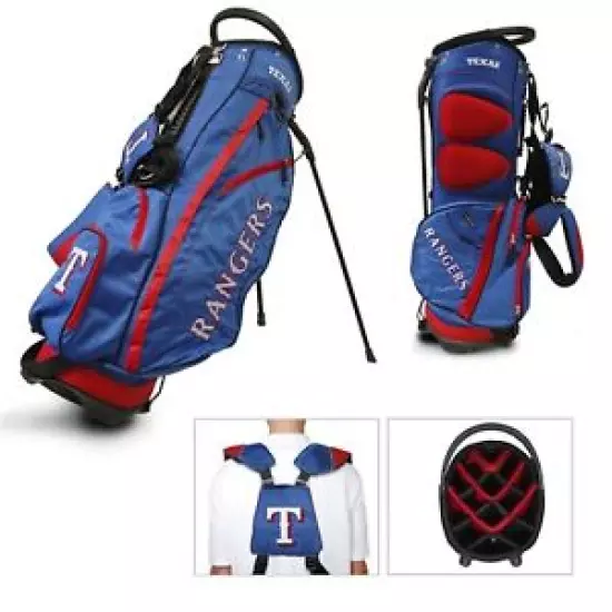 NEW Authentic Team Golf MLB Texas Rangers Stand Bag