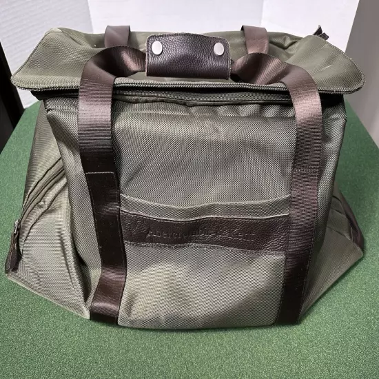 Abercrombie & Kent Large Duffle Bag Weekender Travel Safari Green