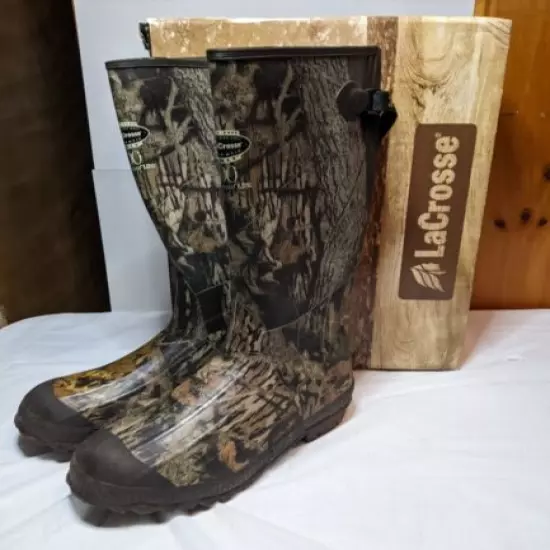 LaCrosse Men's Alphaburly Pro 18" 800G Waterproof Hunting Boot Mossy Oak size 13