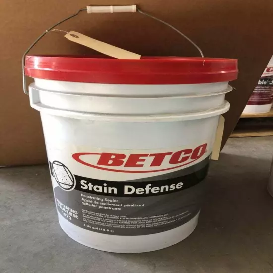 BETCO Stain Defense 1672 Concrete Penetrating Sealer ; 5 Gallon Bucket