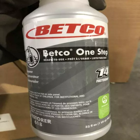 BETCO Fastdraw 14 61832-00 Express One Step Spray Restorer Bottles -NIB of 12