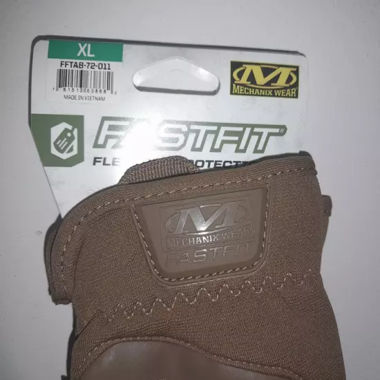 Mechanix Wear FastFit Tactical Gloves Tan Extra Large