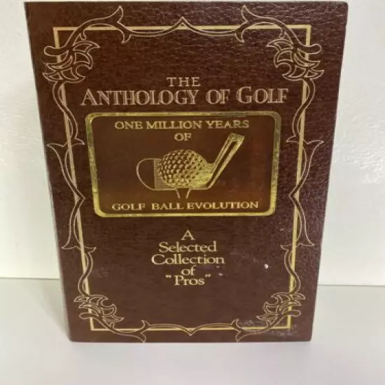 "The Anthology of Golf"Rock Ball 1 Million Year BC To1987 RARE-Funny Collection