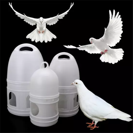 Pigeons Feeder Plastic Water Pot Pet Drinker Dispenser Container Birds Supplies