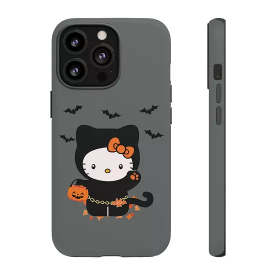 HALLOWEEN HELLO KITTY Phone Case, iPhone and Samsung Glossy Tough Phone Cases