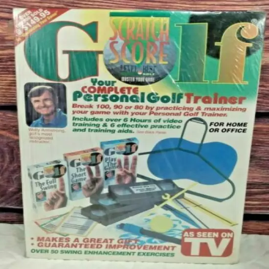 Scratch Score Golf, Complete Personal Golf Trainer As Seen On TV Video Training