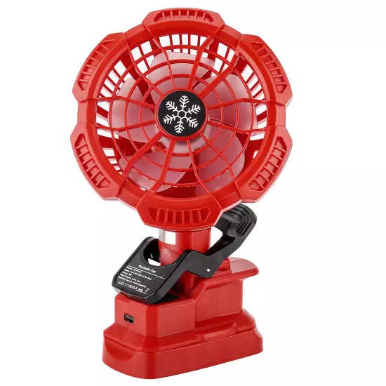 USB Floor Fan with Light Compatible with Craftsman C3 19.2V Battery Handheld Fan