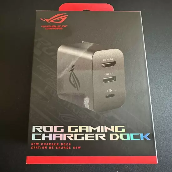 ASUS ROG 65w Charging Dock - Never used