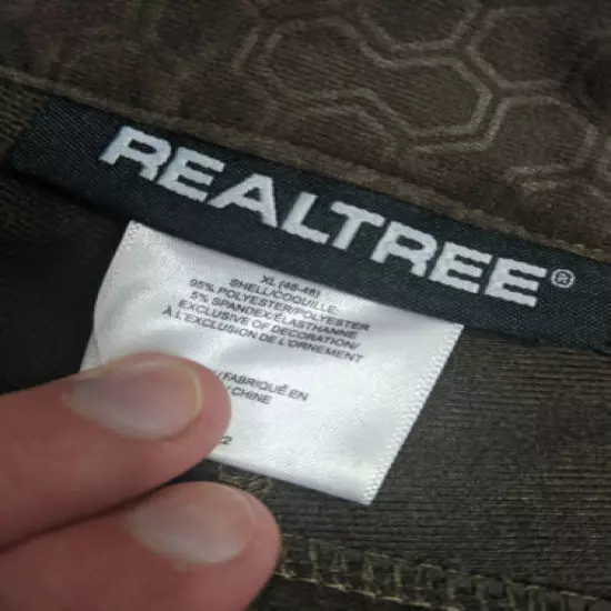 Womans XL 46-48 - Realtree Xtra Camo Outdoor Hunting Pants - Waterproof