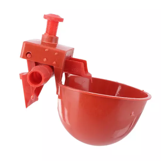 5pcs Poultry Chicken Water Drinker Farms Use Cup Feeding