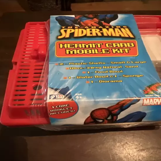 The Amazing Spider-Man RARE Hermit Crab Mobile Kit 2006 Never Removed From Box