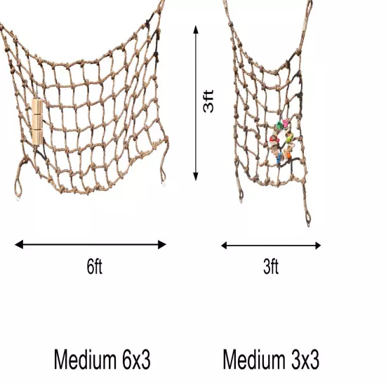 Parrot Rope Climbing Net from Parrot Wizard