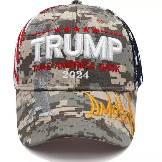 TRUMP 2024 Save America Take America Back HAT Embroidered Donald Trump Hat Cap