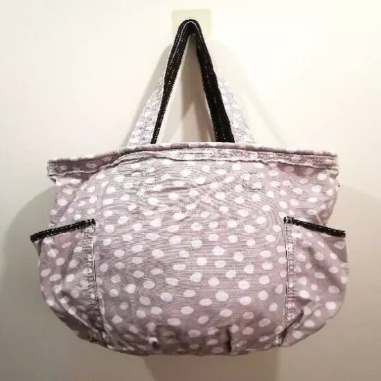 Retro Metro Hobo Mummy tote bag 31 gift in Lotsa dots Retired New