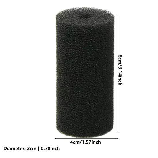 1Pc Fish Tank Aquarium Filter Foam Cover Intake Cover Sponge Pre Filter