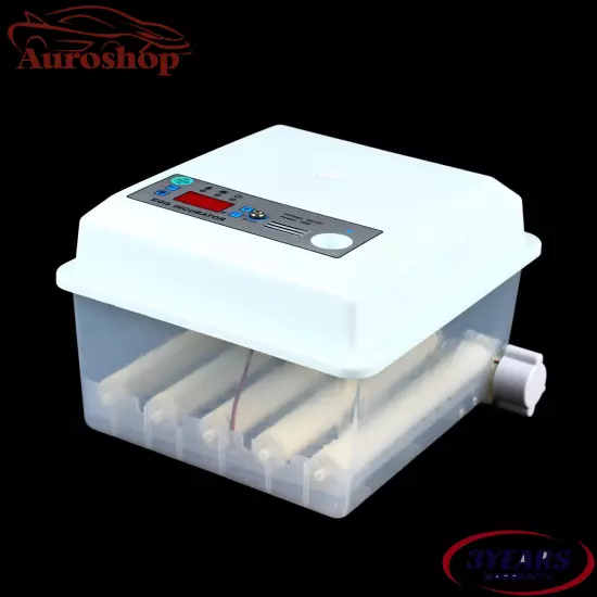 16 Eggs Fully Automatic Hatcher for Hatching Chicken Goose Egg Incubator 30W