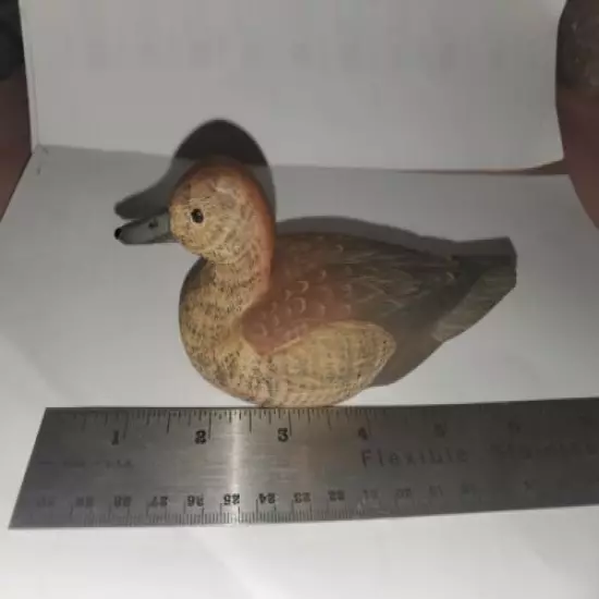 Vintage Duck Decoy - Signed