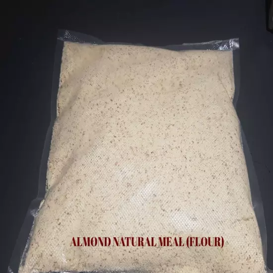 Natural ALMOND MEAL - ALMOND FLOUR - 50 Gram to 5 KG - Free Postage