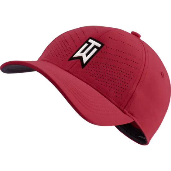 NEW Nike TW Tiger Woods AeroBill Heritage 86 Golf Hat Red CW6792 687 - SIZE L/XL