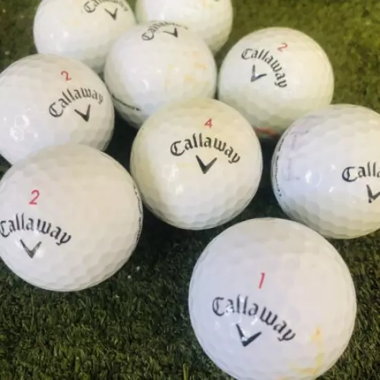 36 AAA Callaway Chrome Soft / X Mix Used Golf Balls (3A) FREE SHIPPING