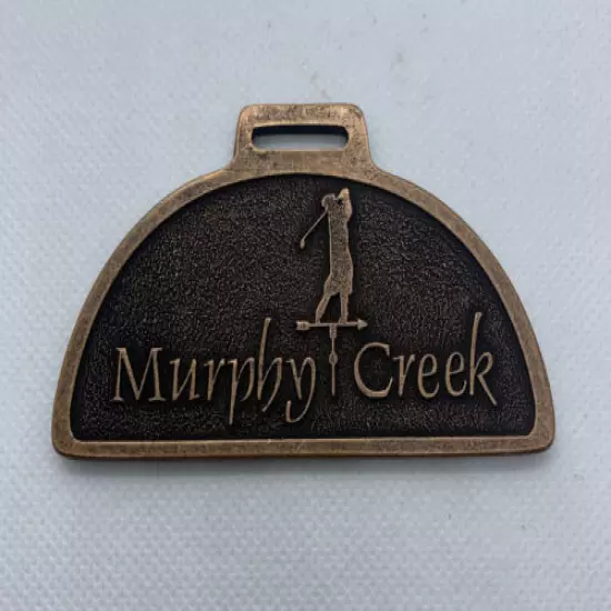 Murphy Creek Half Circle CMC 3.5" Golf Bag Tag 