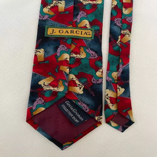 J Garcia Collection Collection Eight David Grisman Silk Necktie