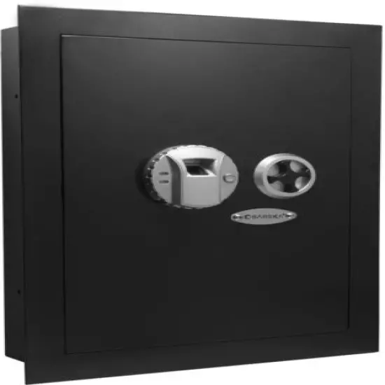 Barska Biometric Wall Safe w/ Fingerprint Lock Left Opening