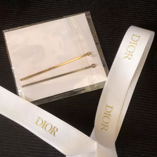 Set of 2 Hairpins Forever Beauté GWP VIP Gift 100% Genuine Dior Beauté