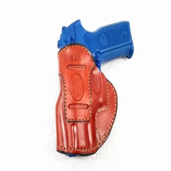 IWB Leather Inside the Waistband holster Fits GLOCK48- Pick your Hand & Color 