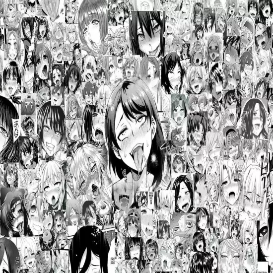 Ahegao Girls Anime | TCG playmat | Magic the Gathering | Yu-Gi-Oh | Pokemon TCG