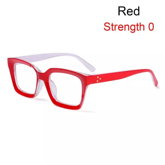 Square Oversized Reading Glasses Presbyopia Eyeglasses Large Frame