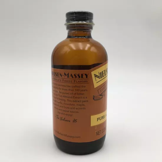 Nielsen-Massey Pure Almond Extract 4 oz Best Before 01/2025