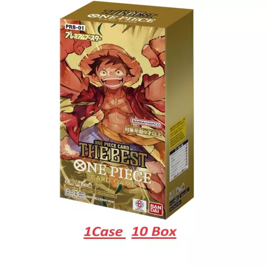 BANDAI ONE PIECE Card Game Premium THE BEST PRB-01 case Japanese fast shipping