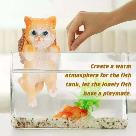 Fish Tank Decorations and Vivid Shape DIY Aquarium, Betta Fish Tank Accessories